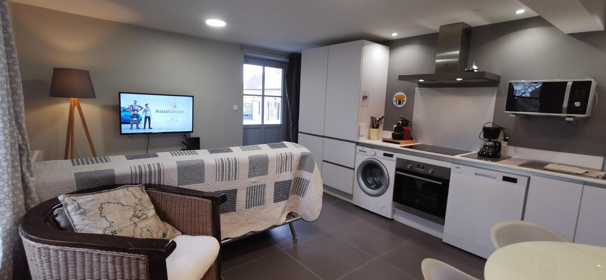 Gites Les 2 Hermines Mont-Dol Kamer foto